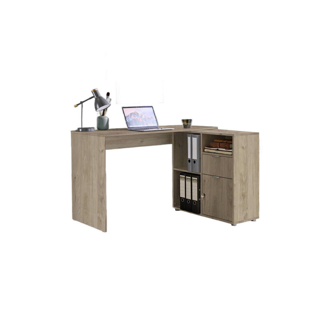MID.YOU PÍSACÍ STÔL S ÚLOŽ.PRIESTOROM, farba duba,