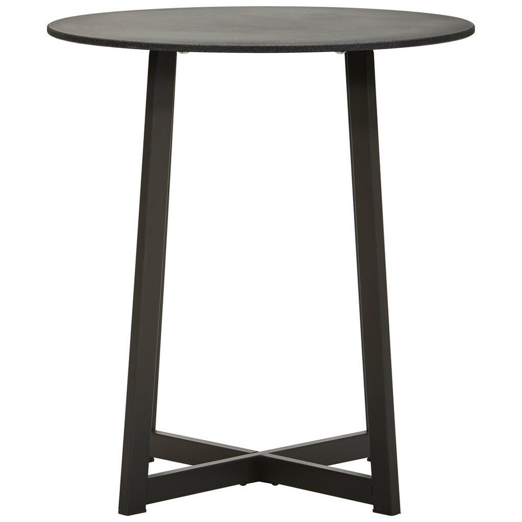 Xora PRÍRUČNÝ STOLÍK, sivá, čierna