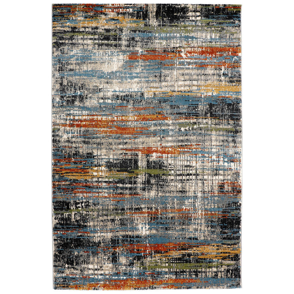 Novel TKANÝ KOBEREC, 160/230 cm, modrá, sivá