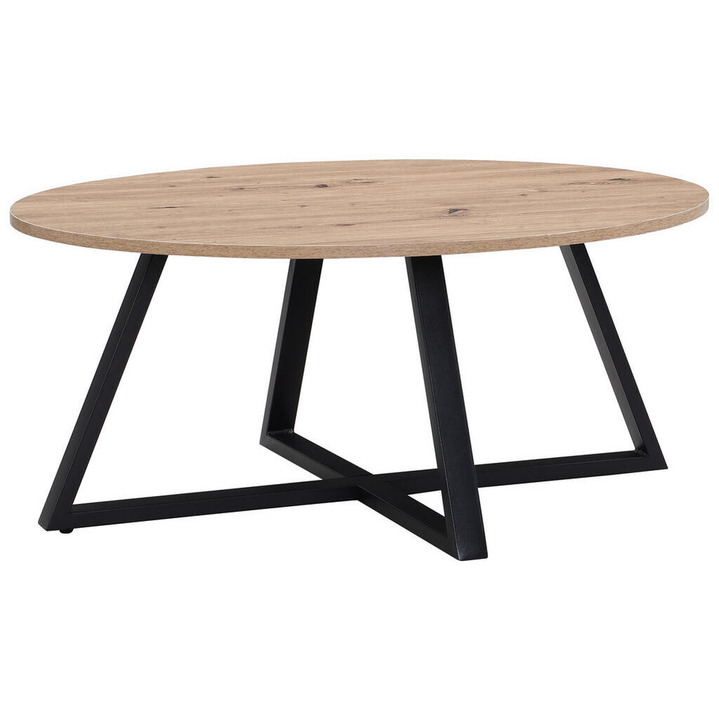 Boxxx KONFERENČNÝ STOLÍK, čierna, dub artisan, kov, kompozitné drevo, 90/70/39 cm