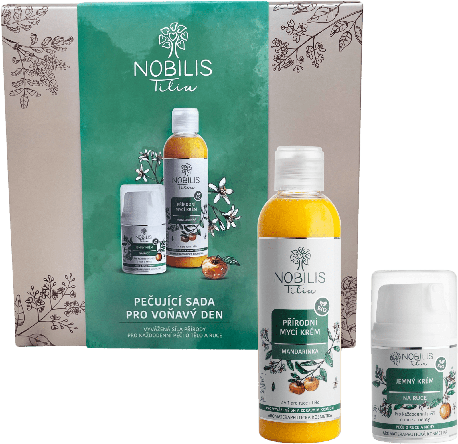 NOBILIS TILIA Ošetrujúca sada pre voňavý deň