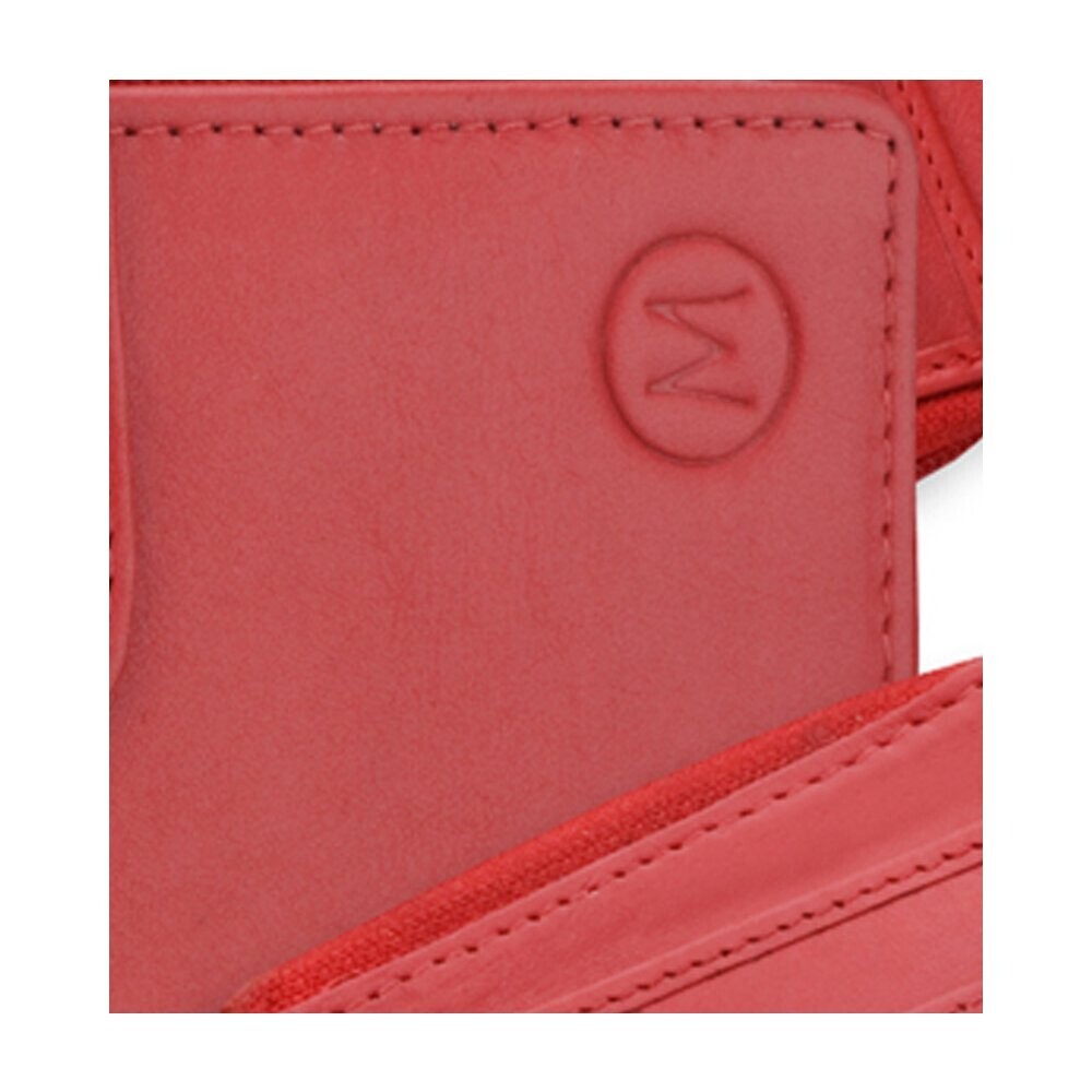 Dámska kožená peňaženka Metro P08 - červená