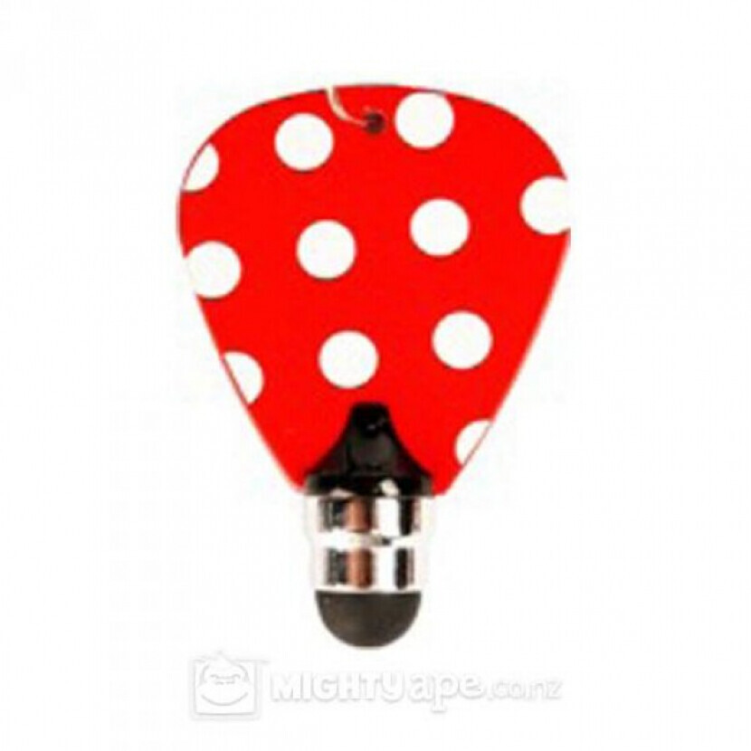 Štýl na dotykové displeje Polka - červený