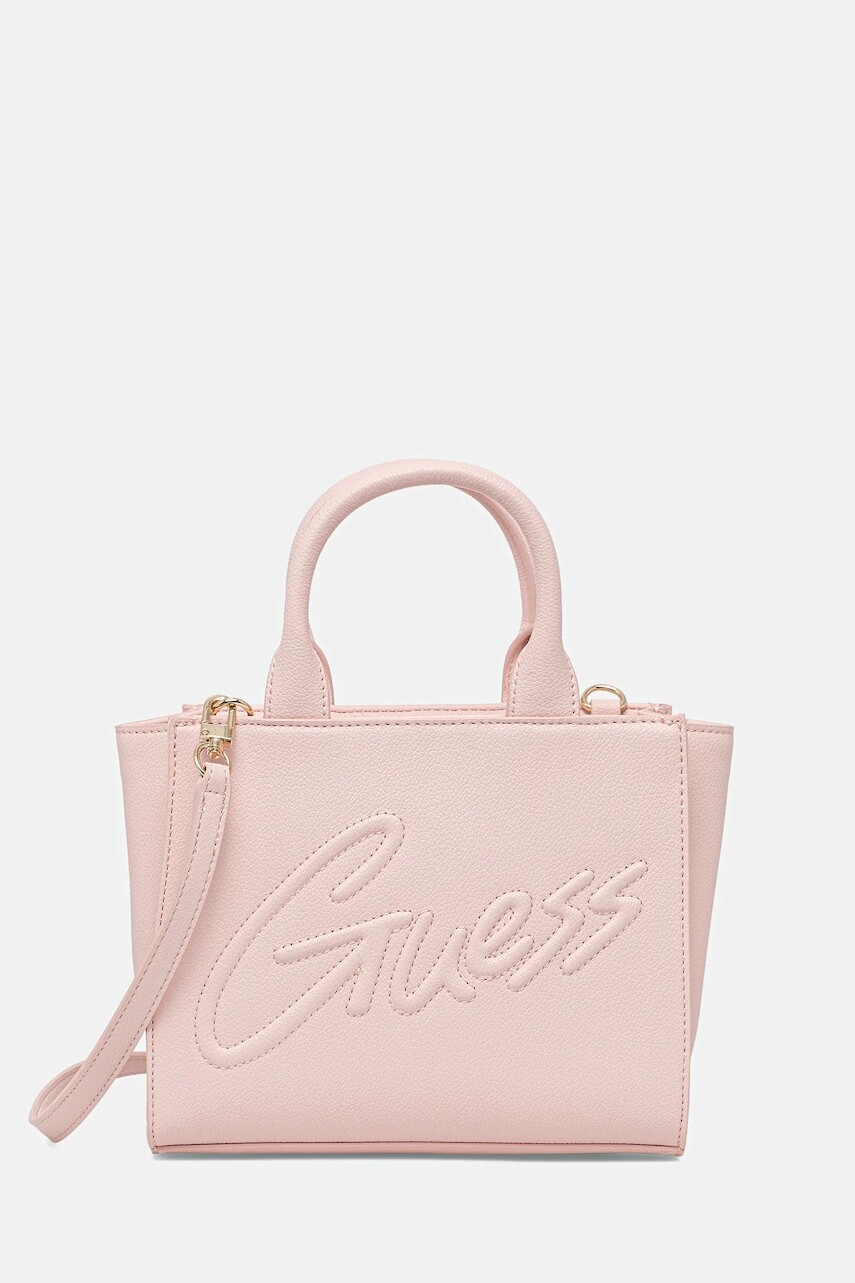 Detská kabelka Guess ružová farba, J5GZ06 WG730