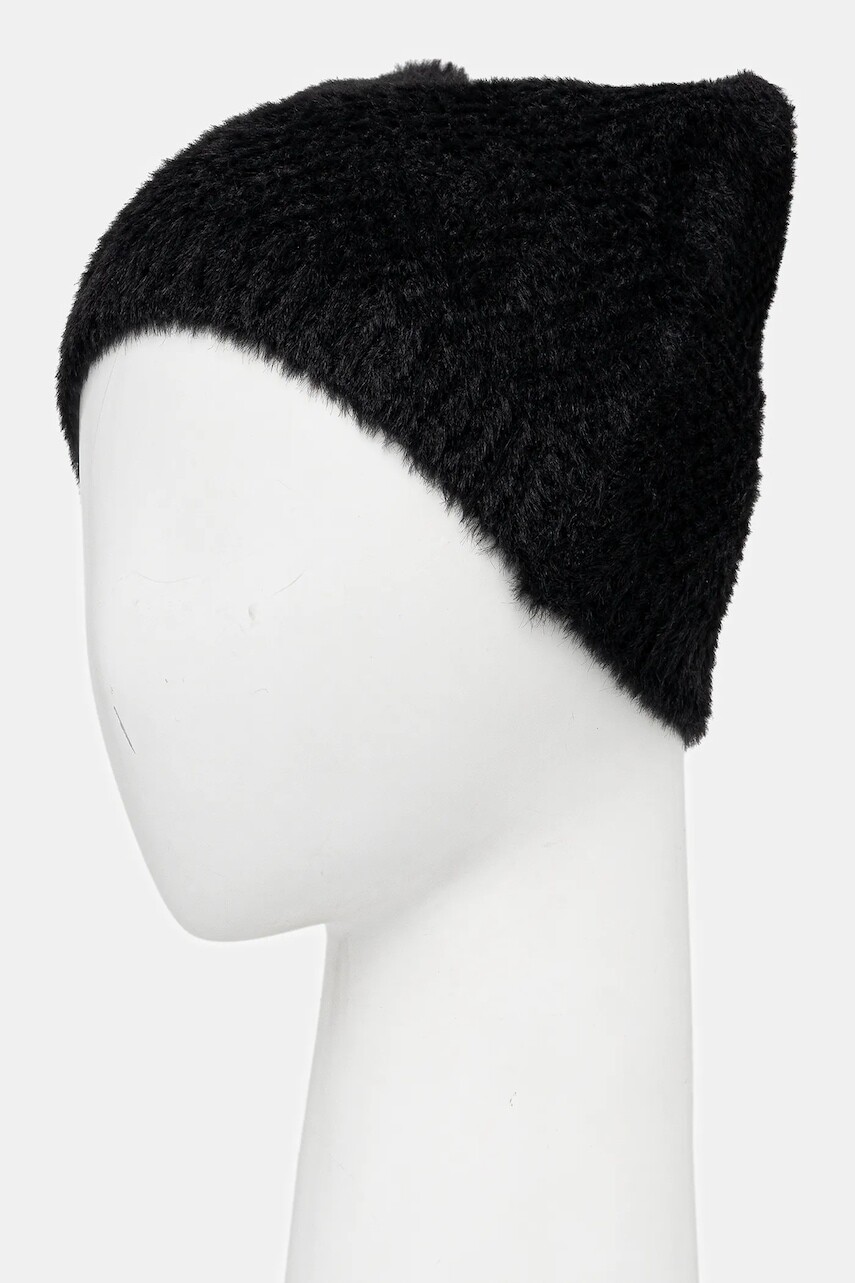 Čiapka Kangol FAUX FUR čierna farba, K3791.BK001
