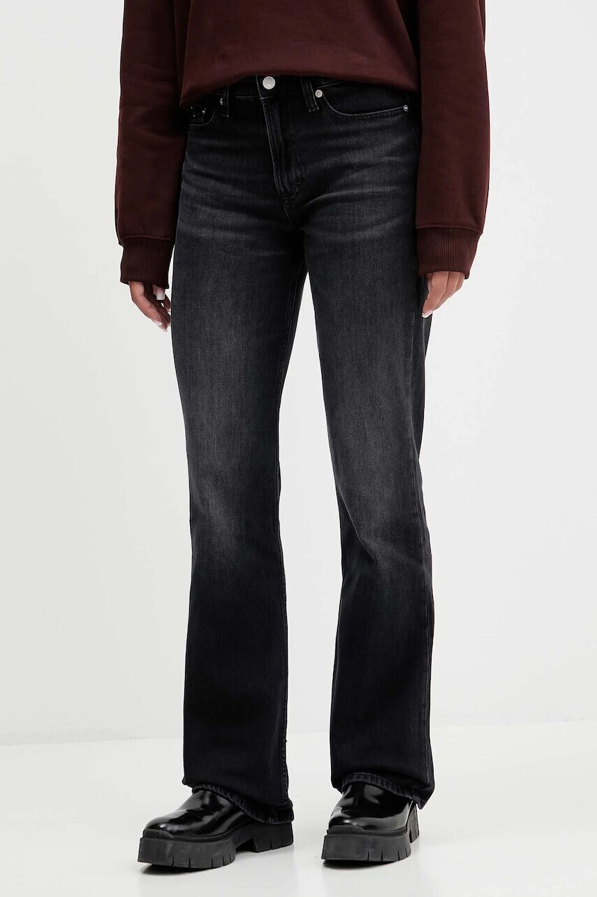 Rifle Tommy Jeans vysoký pás, DW0DW22132