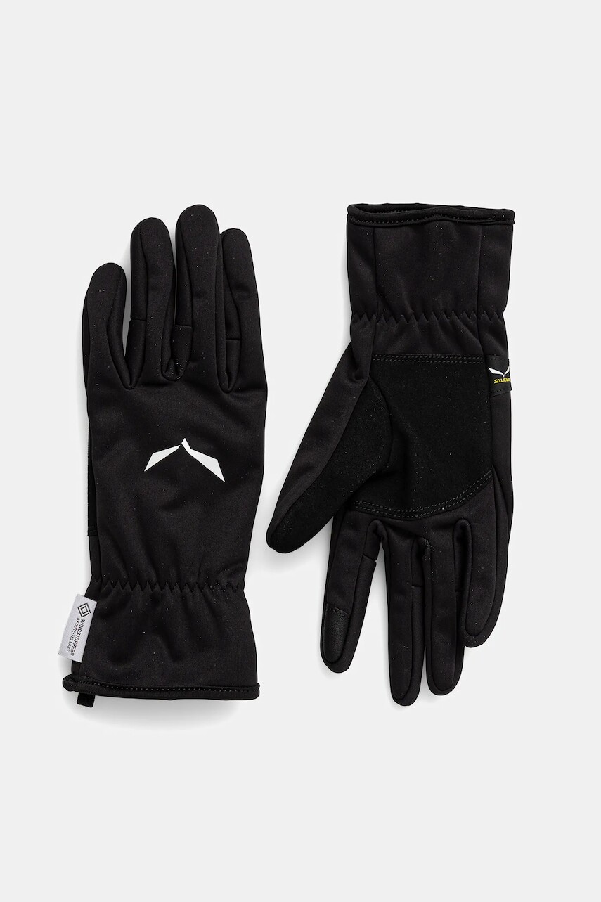 Rukavice Salewa čierna farba, 00.0000029257