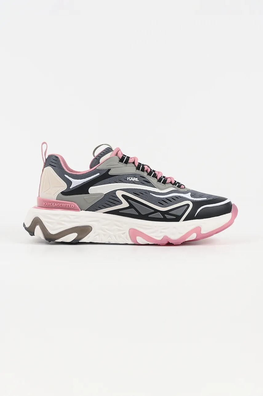 Tenisky Karl Lagerfeld BLAZE šedá farba, KL62422