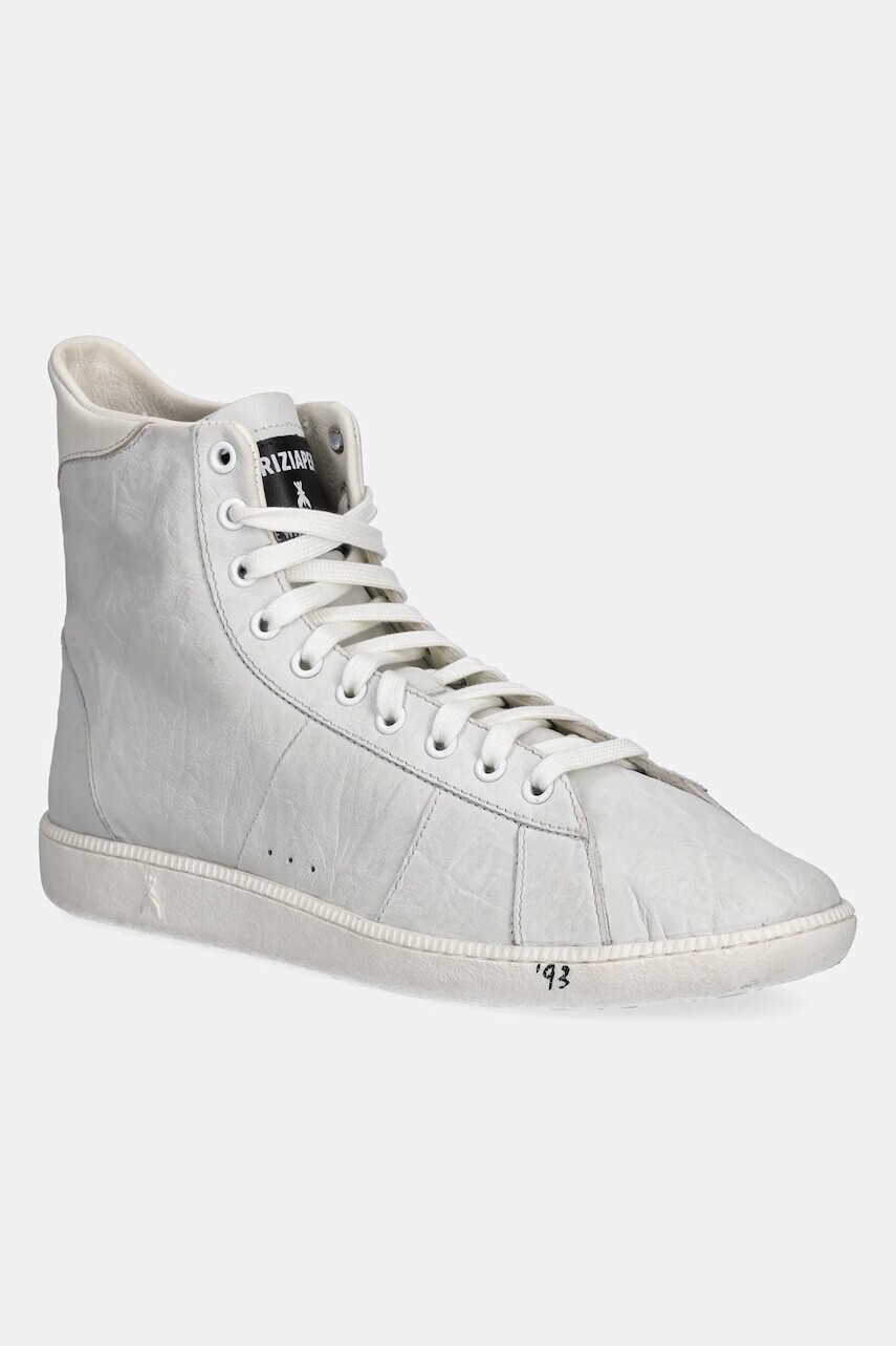 Kožené tenisky Patrizia Pepe biela farba, 2Z0073 L146 W408