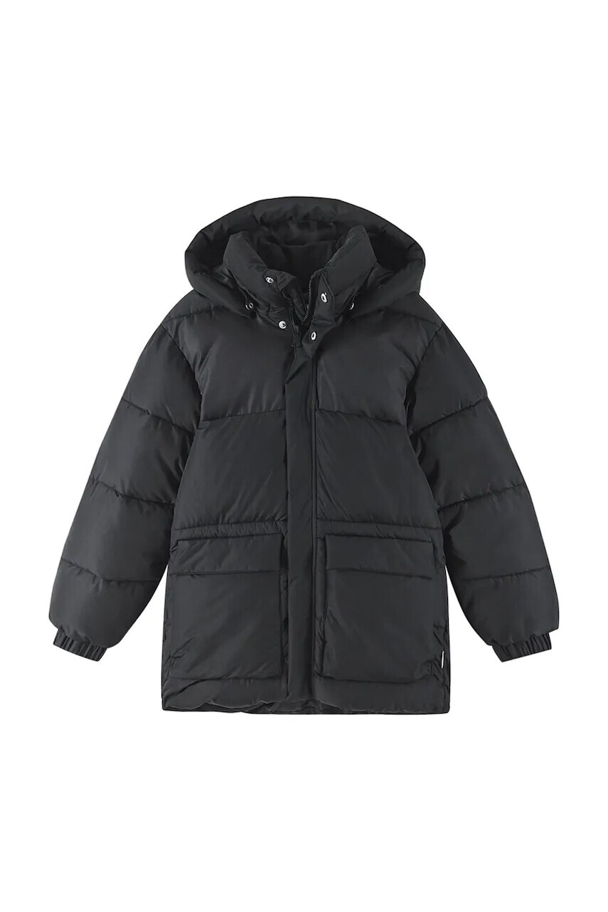 Detská bunda Reima Toukola čierna farba, 5100364A