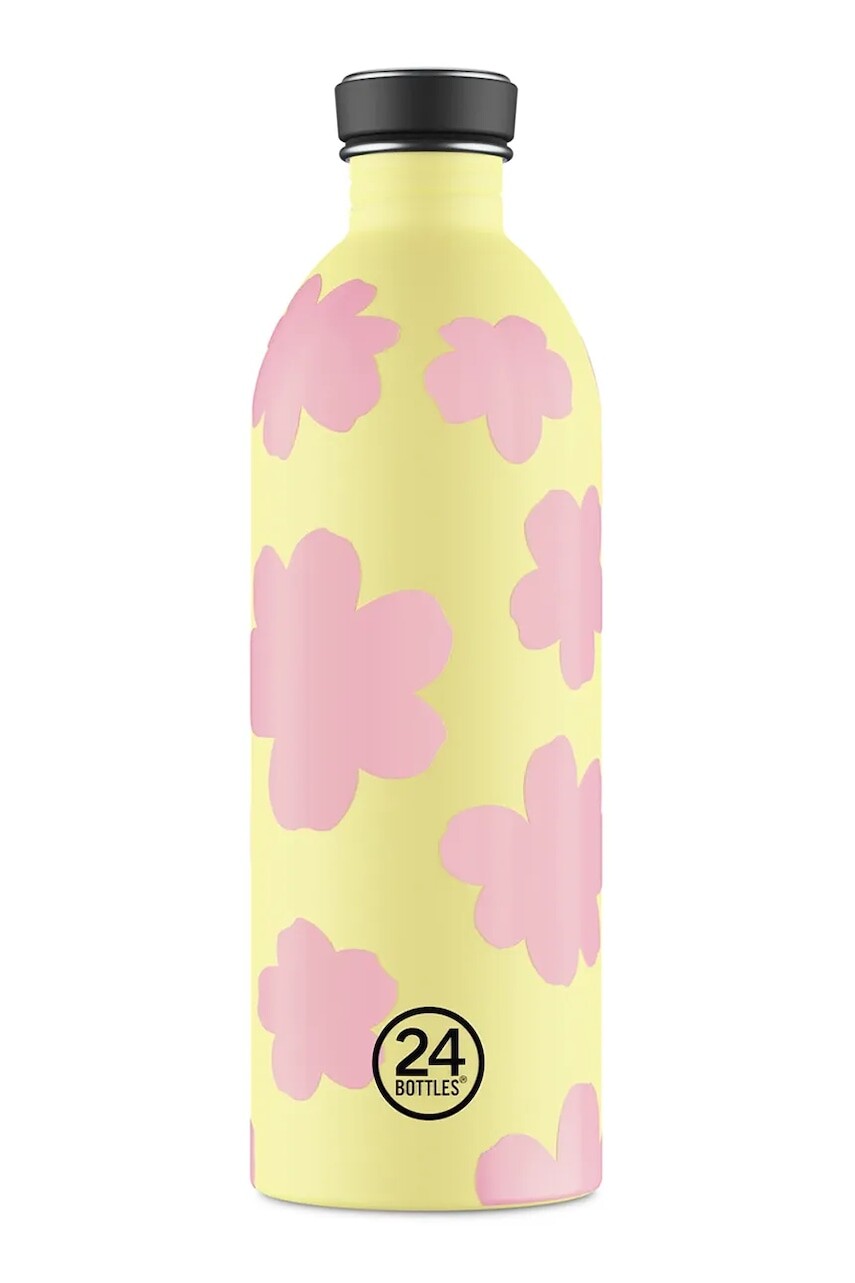 Fľaša na vodu 24bottles Urban 1000ml Yellow žltá farba, Urban.1000.Yellow