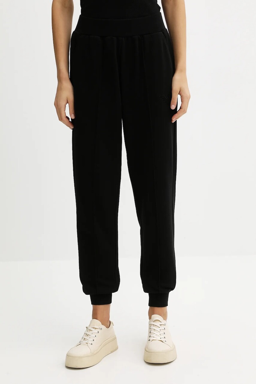 Tepláky Emporio Armani Underwear čierna farba, jednofarebné, EW002052 AF15356