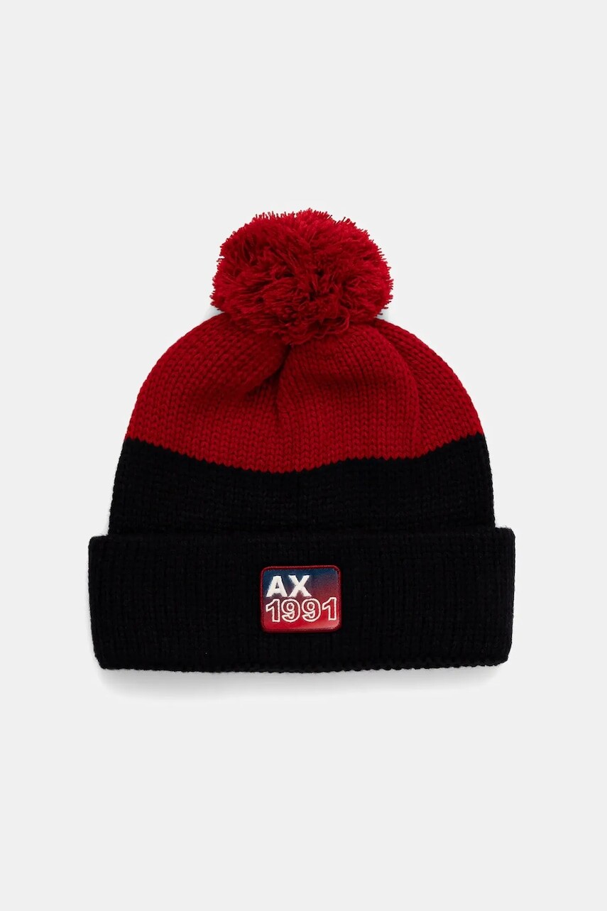 Čiapka Armani Exchange červená farba, XM001929 AF19723