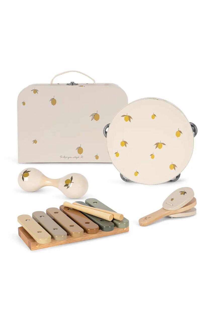 Detská hračka Konges Sløjd MUSIC SET LEMON GLOSSY FSC KS104062