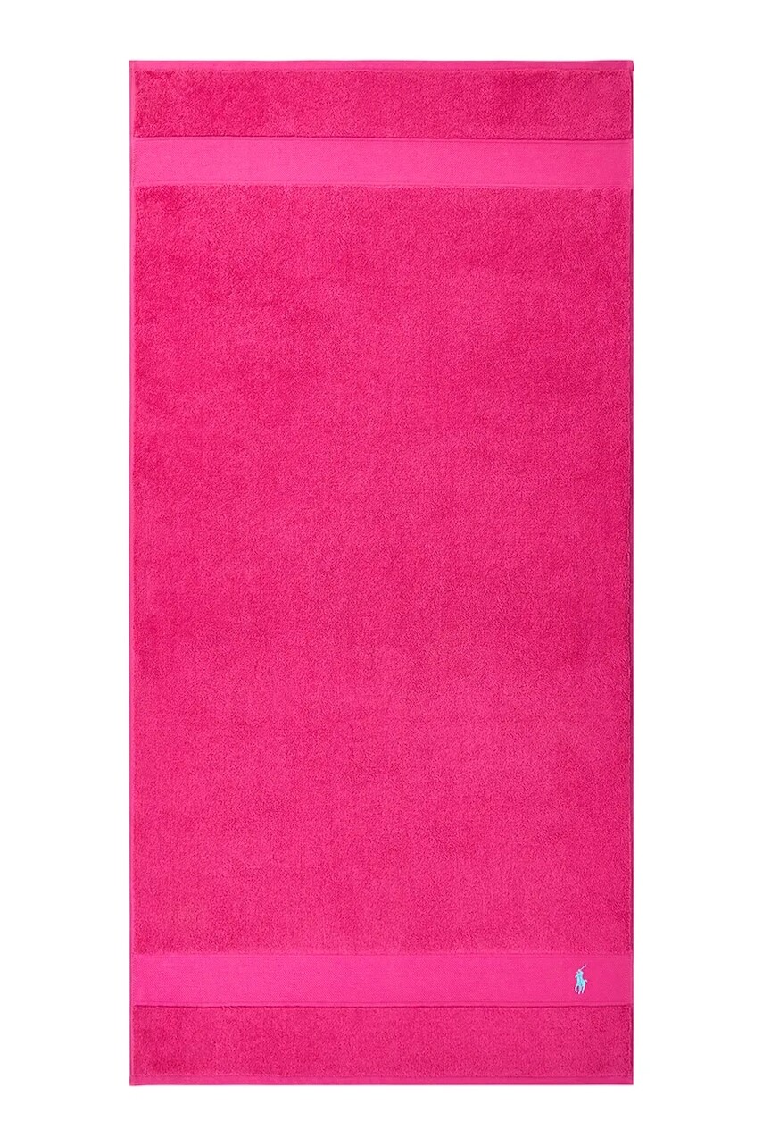 Bavlnený uterák Ralph Lauren POLOPLAY PinkSky 70 x 140 cm ružová farba