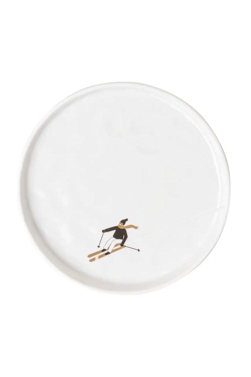 Dekoračný tanier Raeder 15 x 1,2 cm biela farba