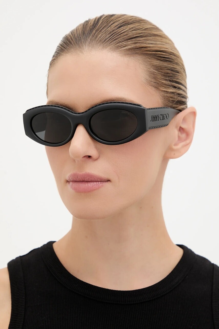 Slnečné okuliare Jimmy Choo čierna farba, 0JC6002U