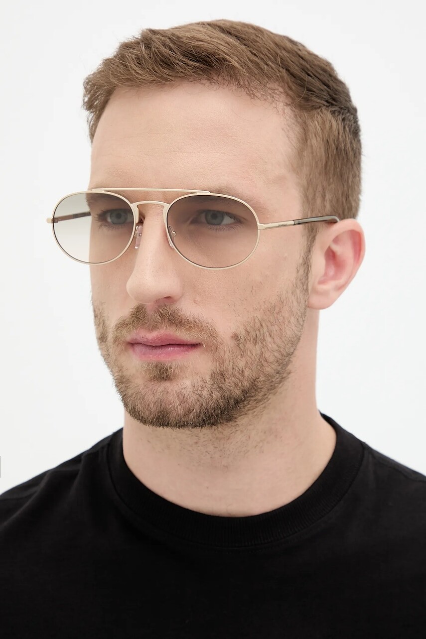 Slnečné okuliare Emporio Armani zlatá farba, 0EA2171