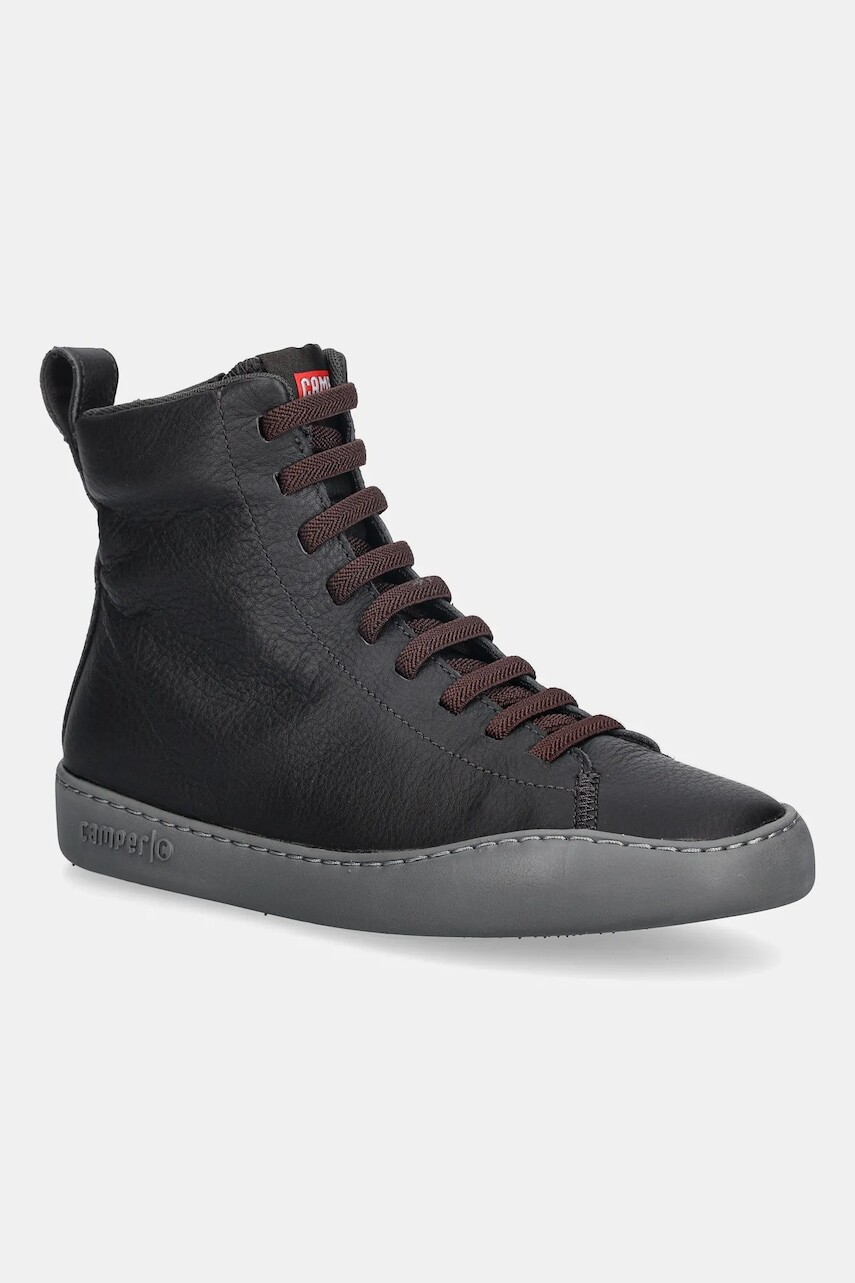 Kožené tenisky Camper Peu Touring šedá farba, K400817-003