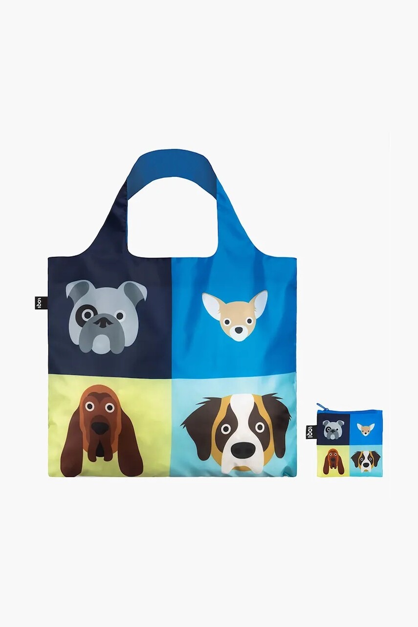 Nákupná taška LOQI Artist x Stephen Cheetham viac farieb