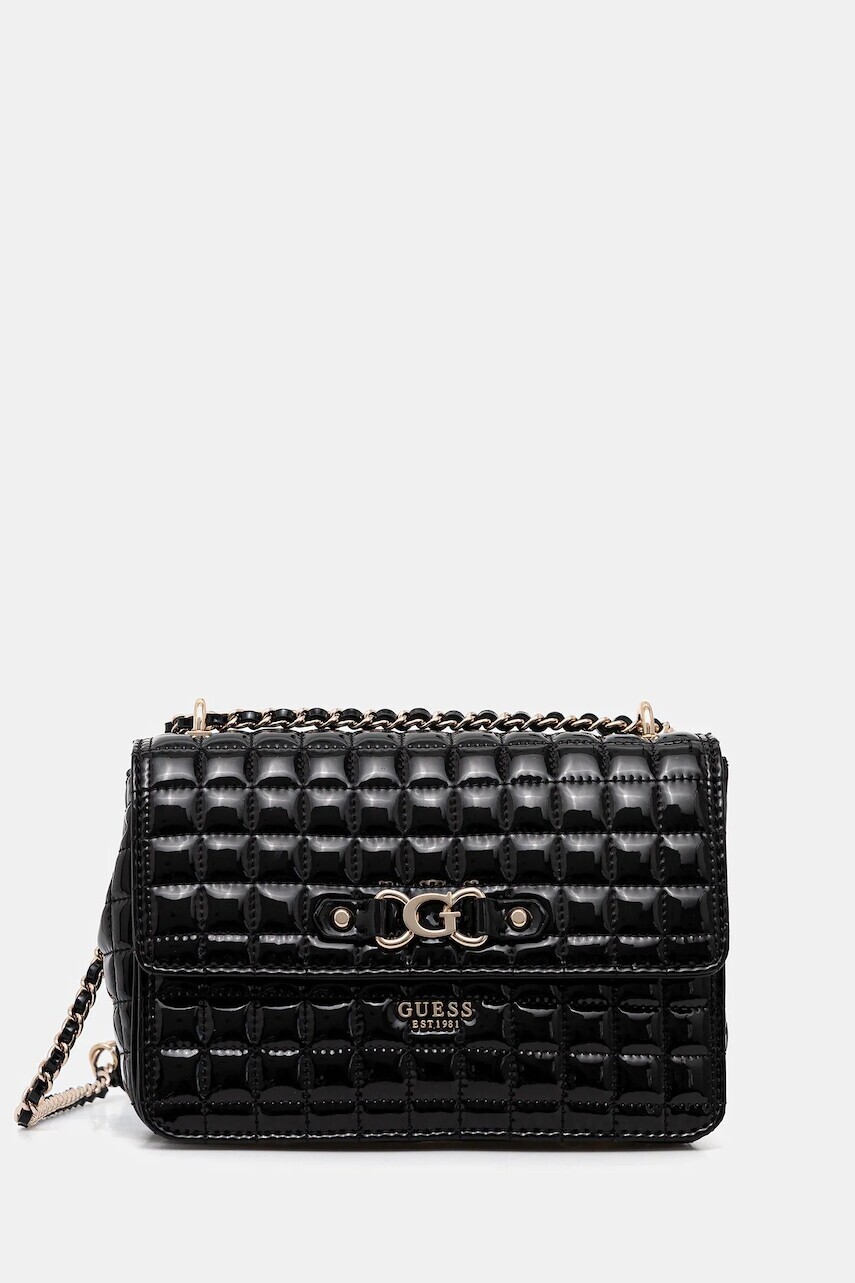 Kabelka Guess NADIRA čierna farba, HWQT84 24210