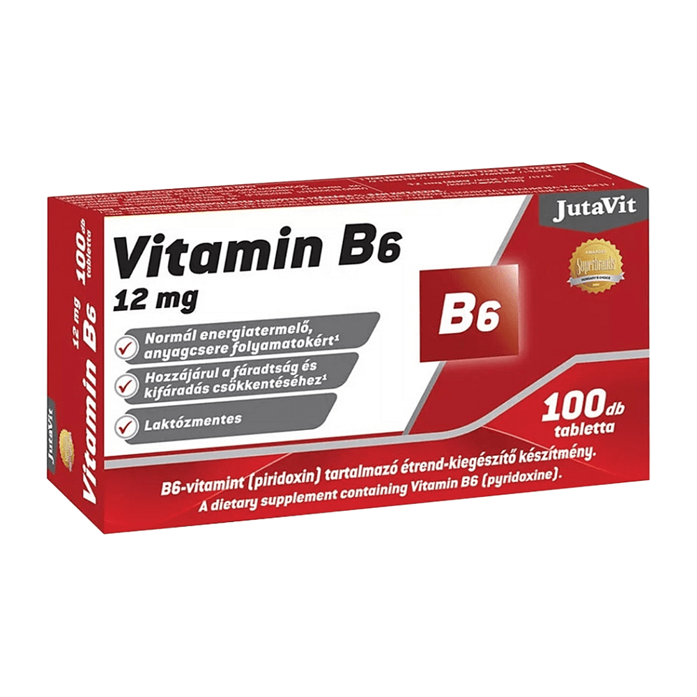 JUTAVIT Vitamín B6 12 mg 100 tabliet