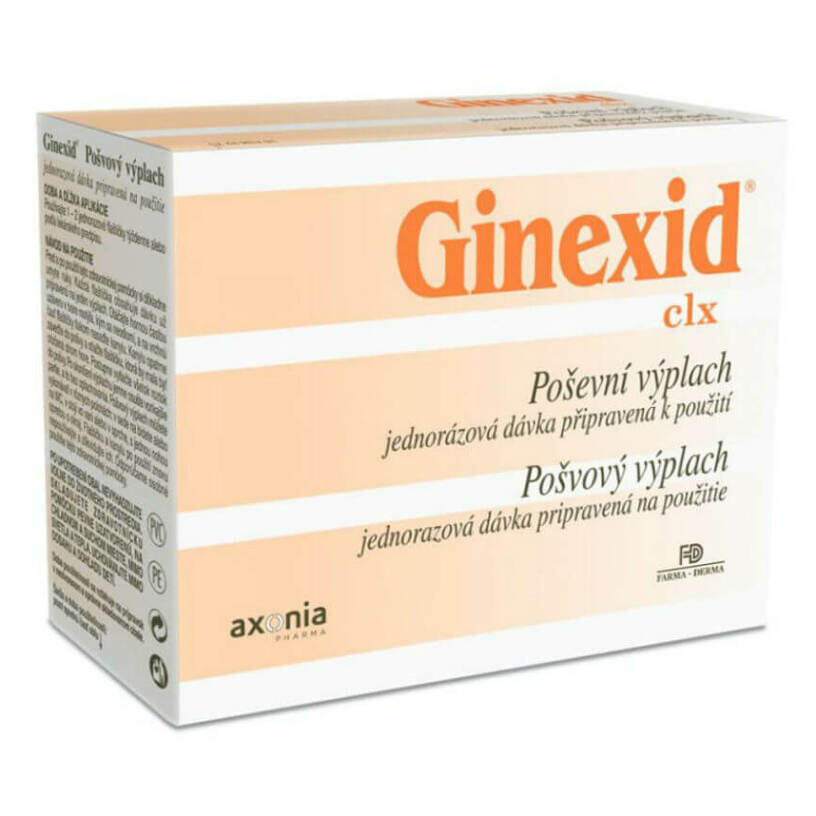 GINEXID Vaginálny výplach 100 ml 3 kusy
