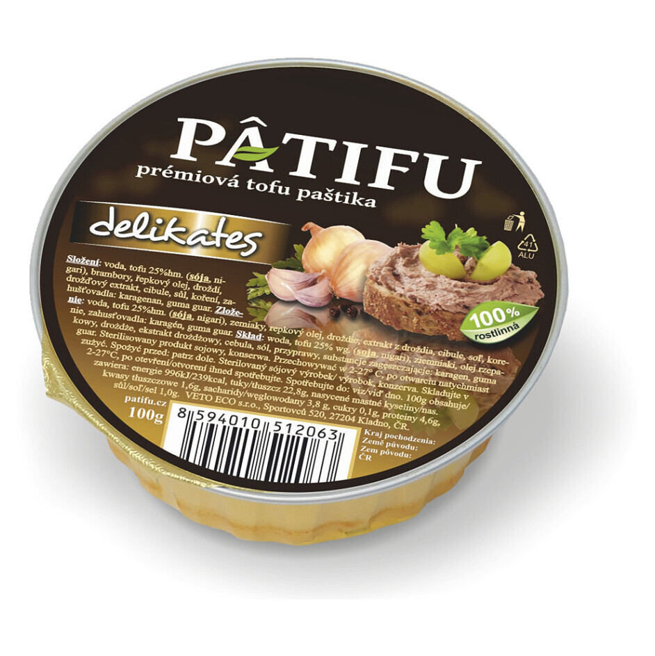 PATIFU ​​Paštéta delikates 100 g