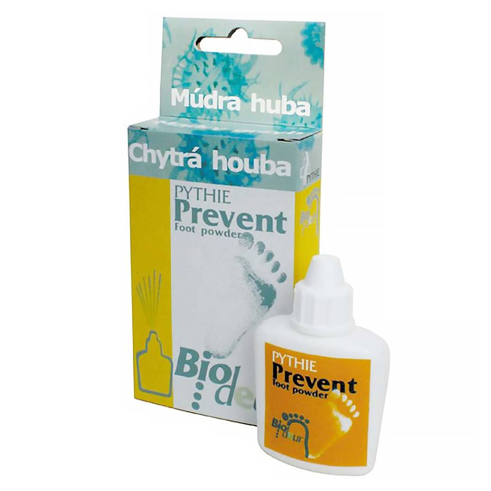 PYTHIE BIODEUR Chytrá huba Prevent Foot Powder 4 g