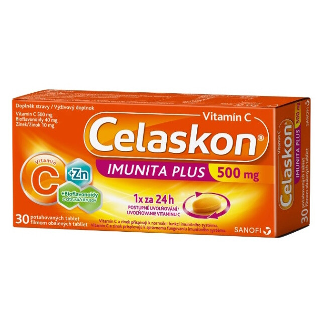 CELASKON Imunita plus 500 mg 30 tabliet