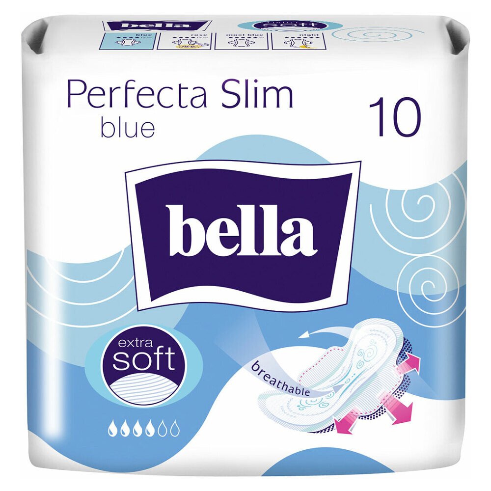 BELLA Perfecta Slim Blue Hygienické vložky 10 ks