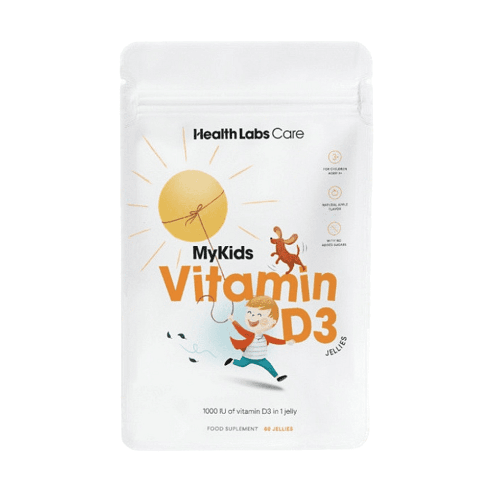HEALTH LABS CARE My Kids Vitamín D3 60 želé cukríkov