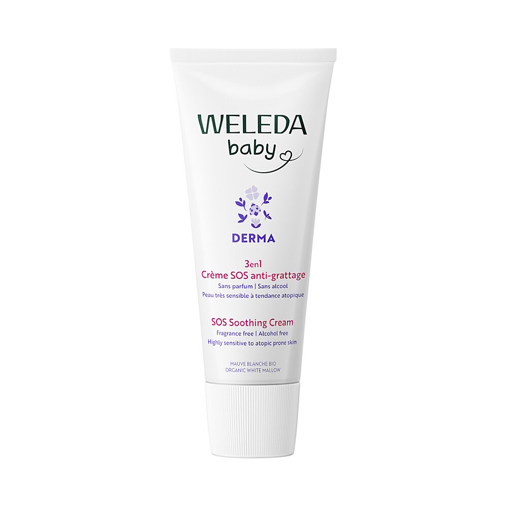 WELEDA 3v1 Derma upokojujúci SOS krém 50 ml