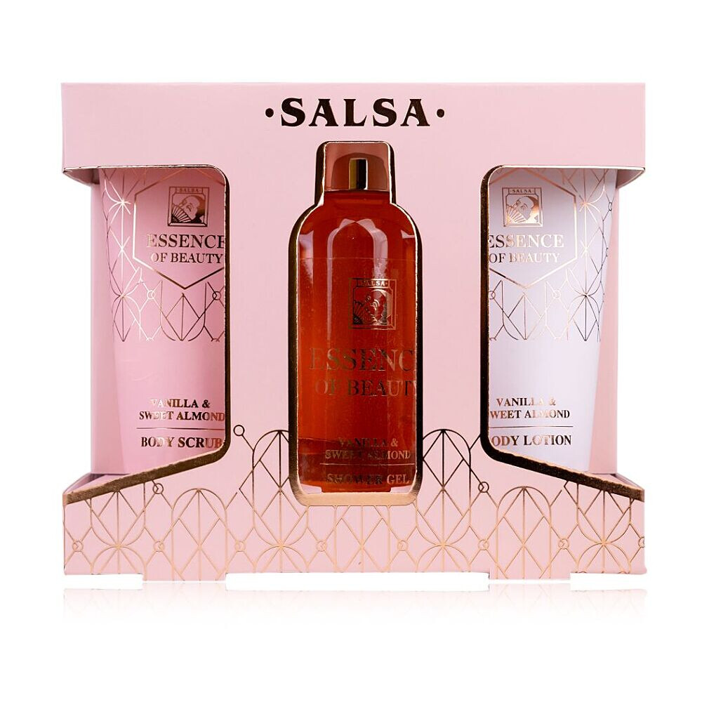 SALSA Kúpeľový set Essence of Beauty 3 kusy Darčekové balenie