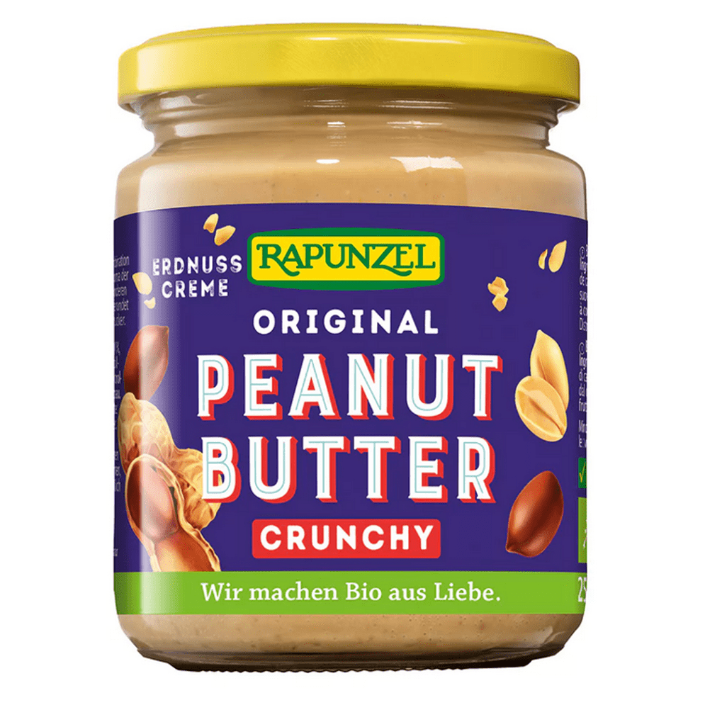 RAPUNZEL Arašidová nátierka chrumkavá BIO 250 g