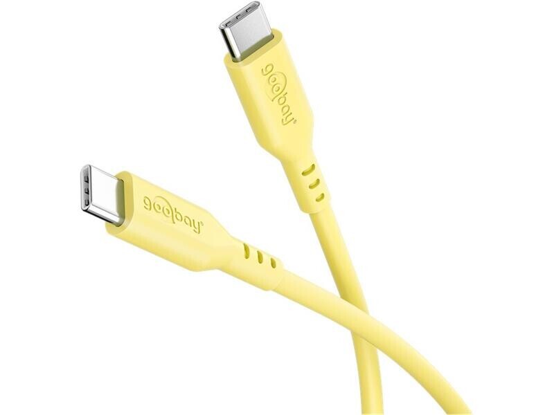 Kábel GOOBAY 77742 USB-C/USB-C 1,5m Yellow