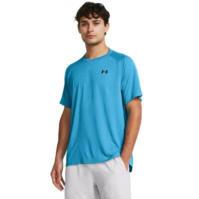 Under Armour Tričko Tech Textured SS Blue  LL