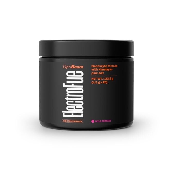 GymBeam ElectroFue Packs 112,5 g lesné ovocie