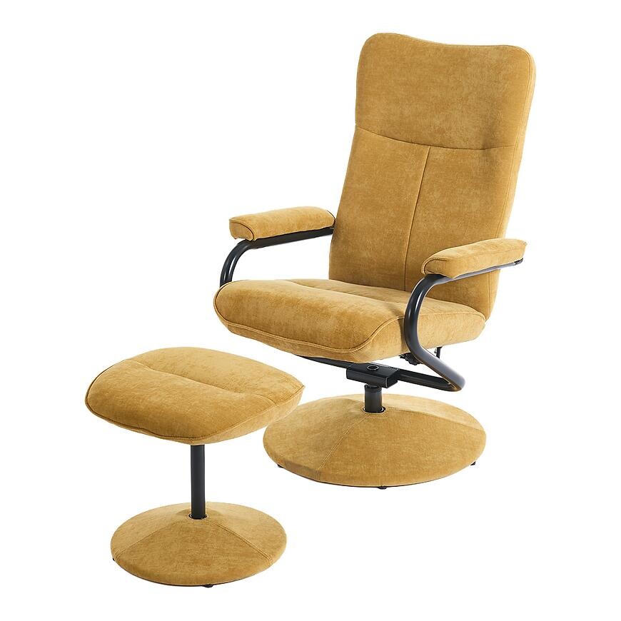 Kreslo Dallas žltá