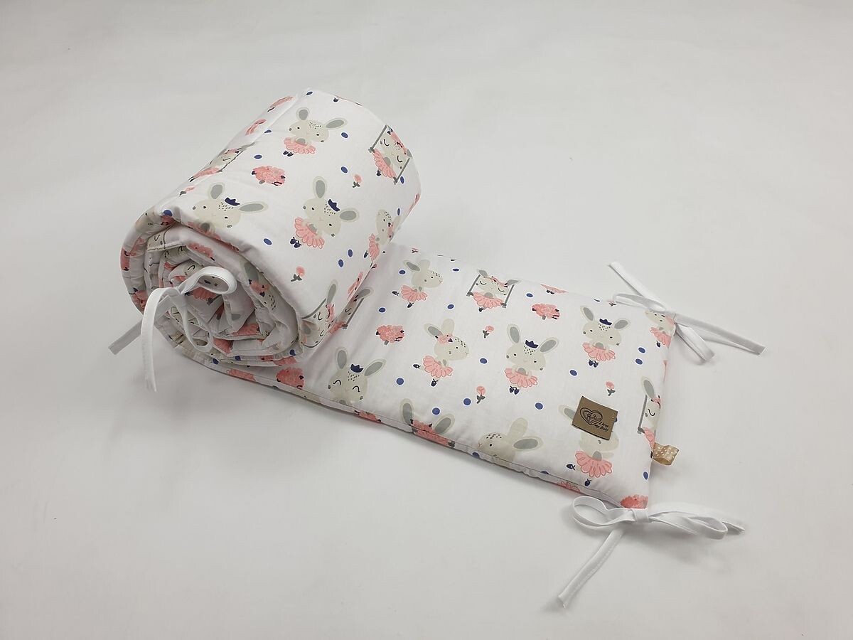 Ochranný mantinel do postieľky - Zajačik