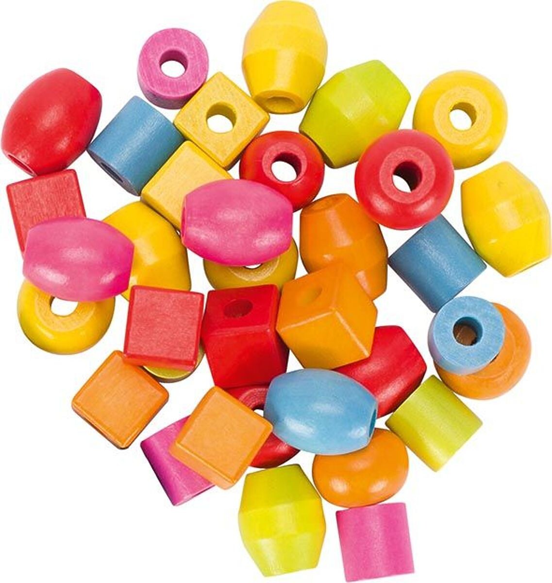 Korálky na navliekanie v pohári 45 kusov