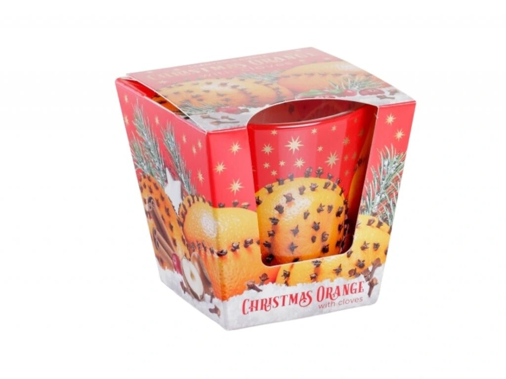 Bartek Candles Christmas  Pomaranč & Klinček Vonná sviečka 115g
