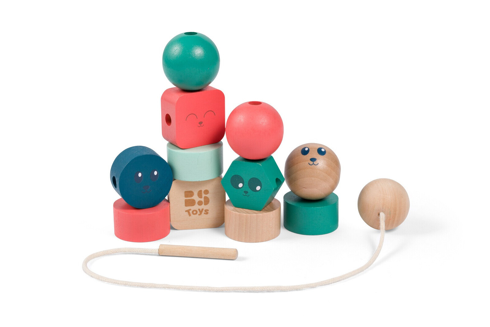 Prevliekanie korálikov – motorická hra