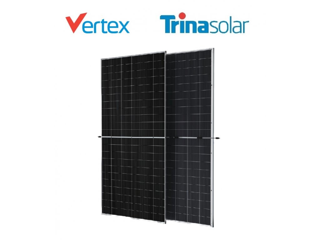 Trina Solar 650 Wp Silver Frame Bifacial Vertex Dual Glass 20,9% TSM-650DEG21C.20 Množstvo: 31ks paleta