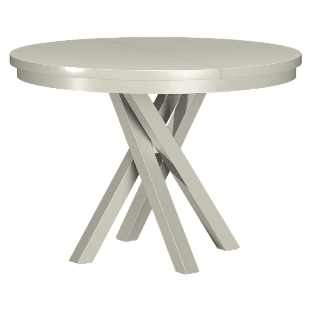 Jedálenský rozkladací stôl, kašmír, 100-140x75 cm, MAULI