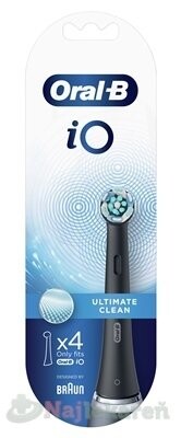 Oral-B iO Ultimate Clean Black 4 ks
