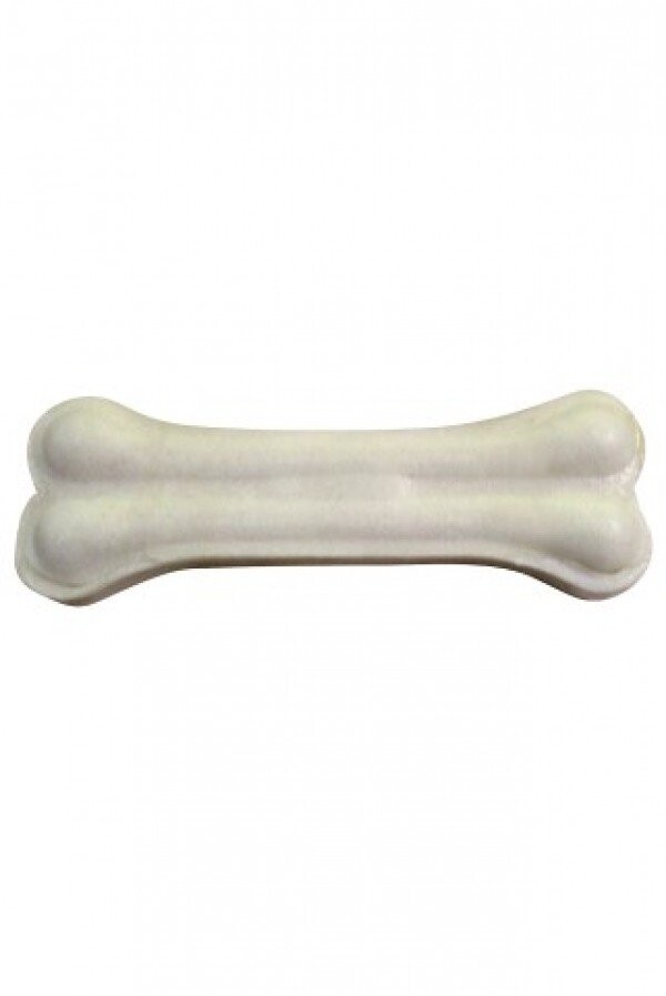 Zuvacie kosti BIELA.Kost z byvolej kože 15cm