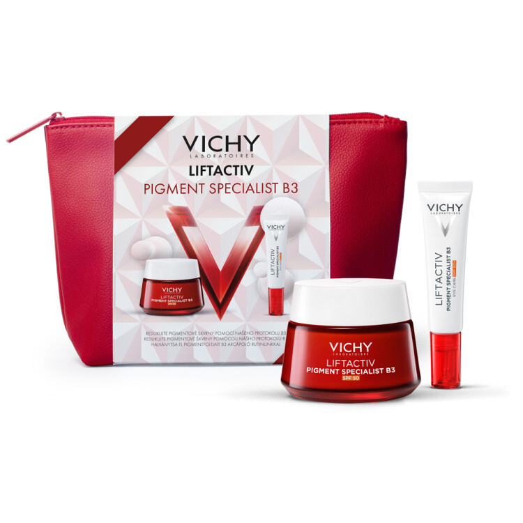 Vichy Liftactiv Pigment Specialist B3 XMAS 2025 denný krém 50 ml + očný krém SPF 50+ 15 ml