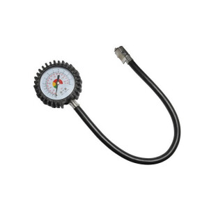 Tlakomer na pneumatiky - do 12 bar s hadicou