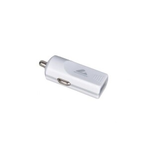 Nabíjačka do autozapaľovača 12V / 24V - USB 5V / 1A biela
